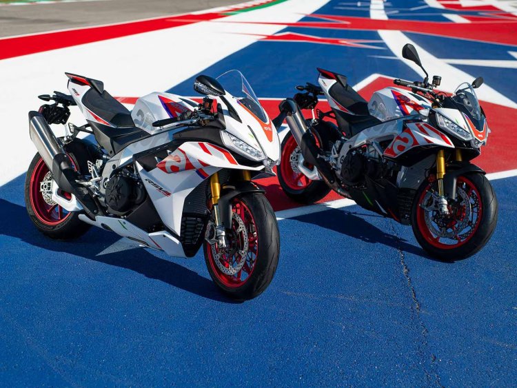 The Aprilia Limited Edition RSV4 and Tuono V4 Look